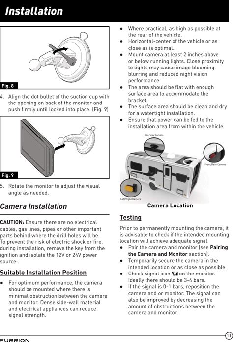 furrion vision s installation|furrion backup camera owners manual.